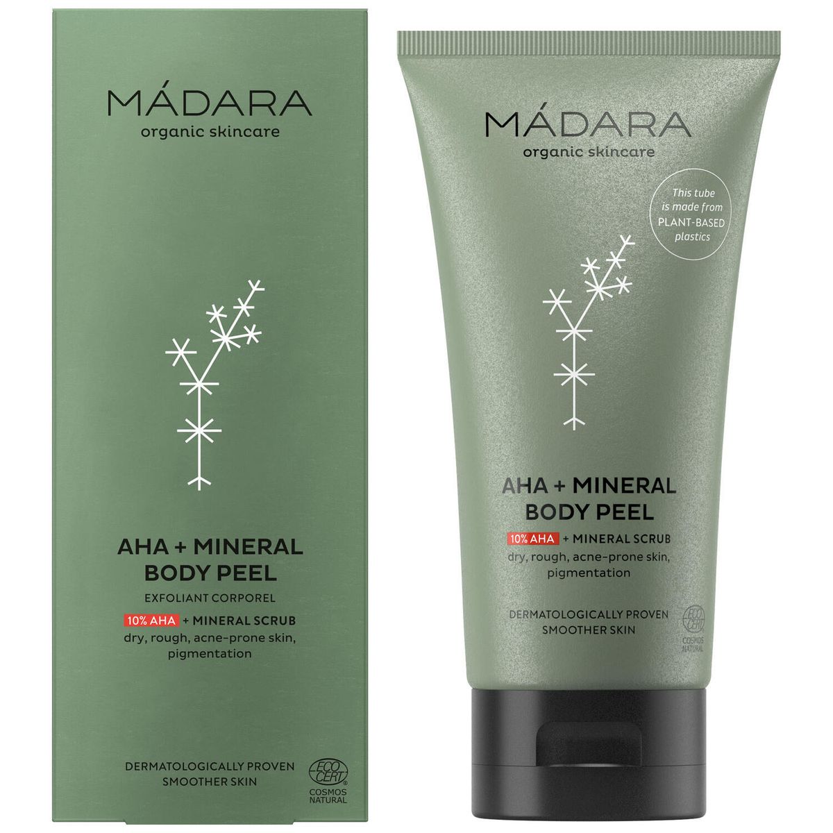 Mádara, AHA+Mineral Body Peel, 175 ml.*