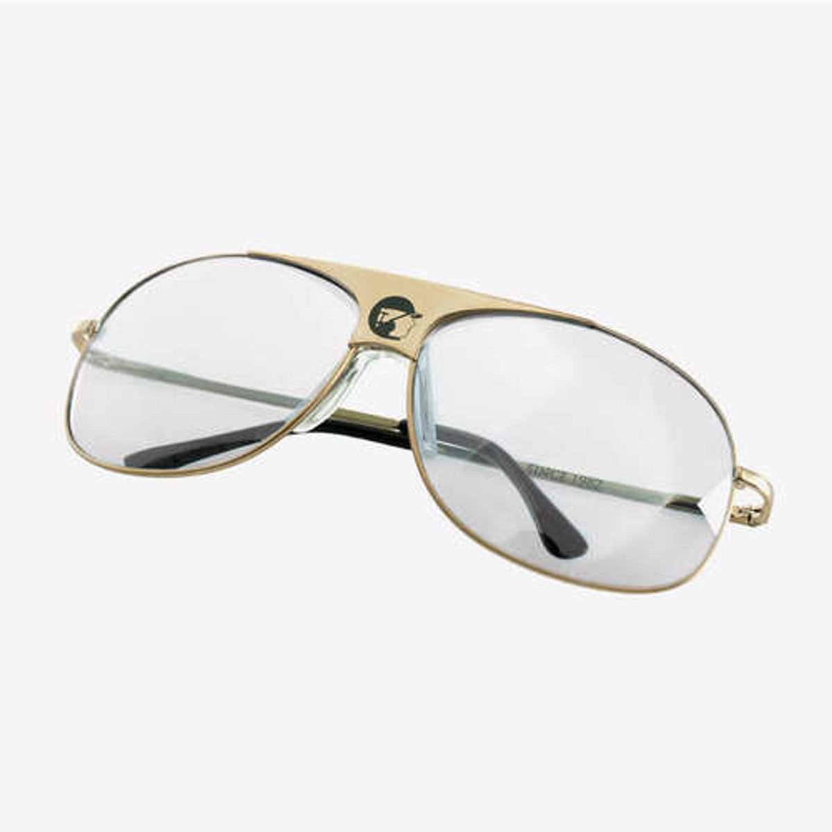 Finntack Pro brille "Rayban style" - Guld/Klar