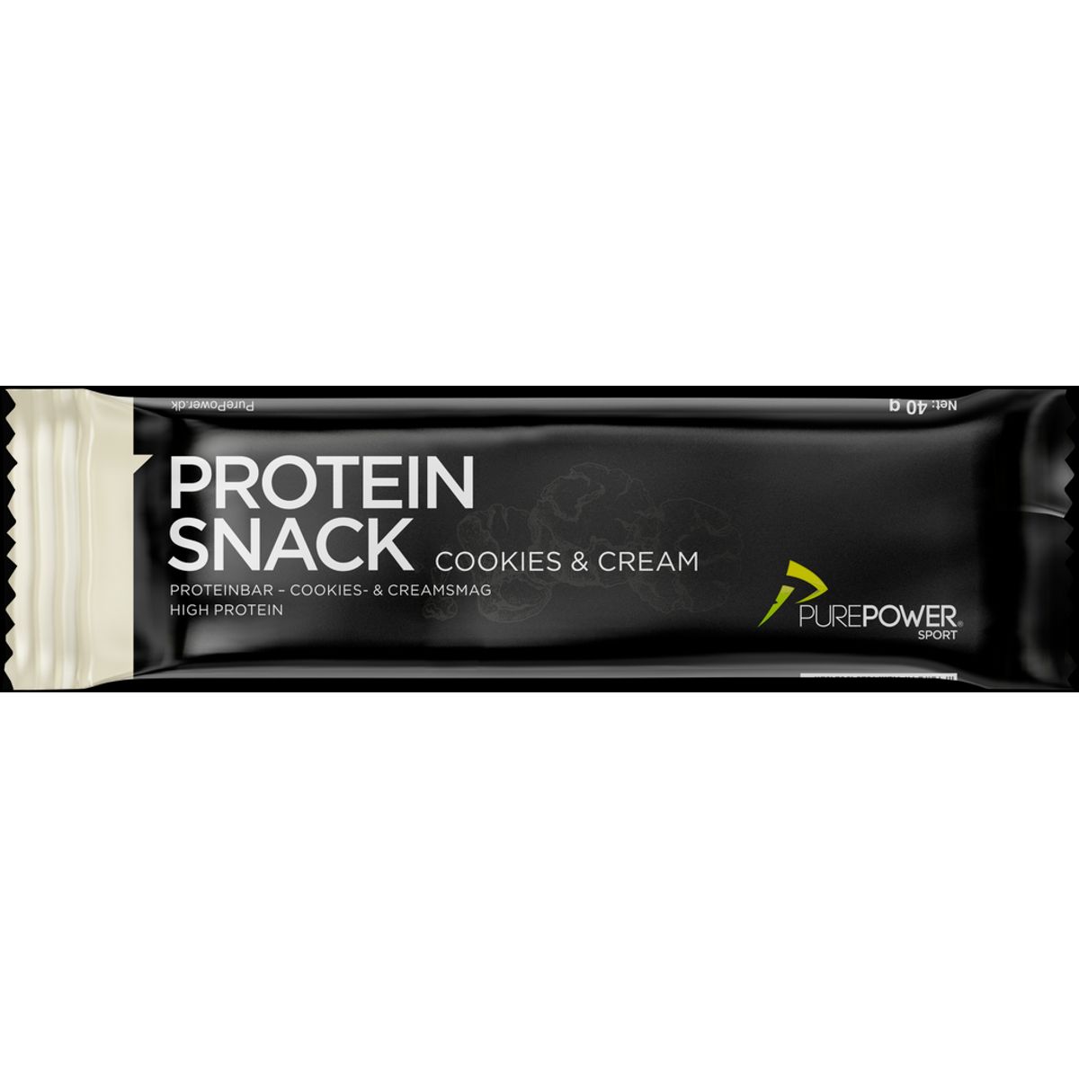 Purepower Protein Snack Cookies & Cream - 40g