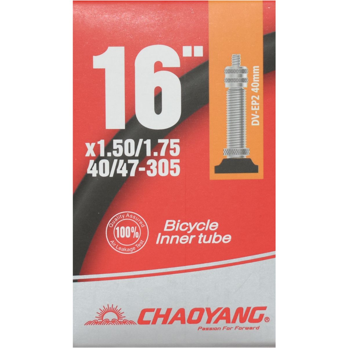 Chaoyang Slange 16x1.50-1.75 Dunlop 40mm