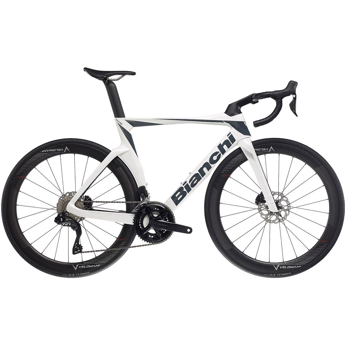 Bianchi Oltre Comp 105 Di2 24g 2024 - Hvid