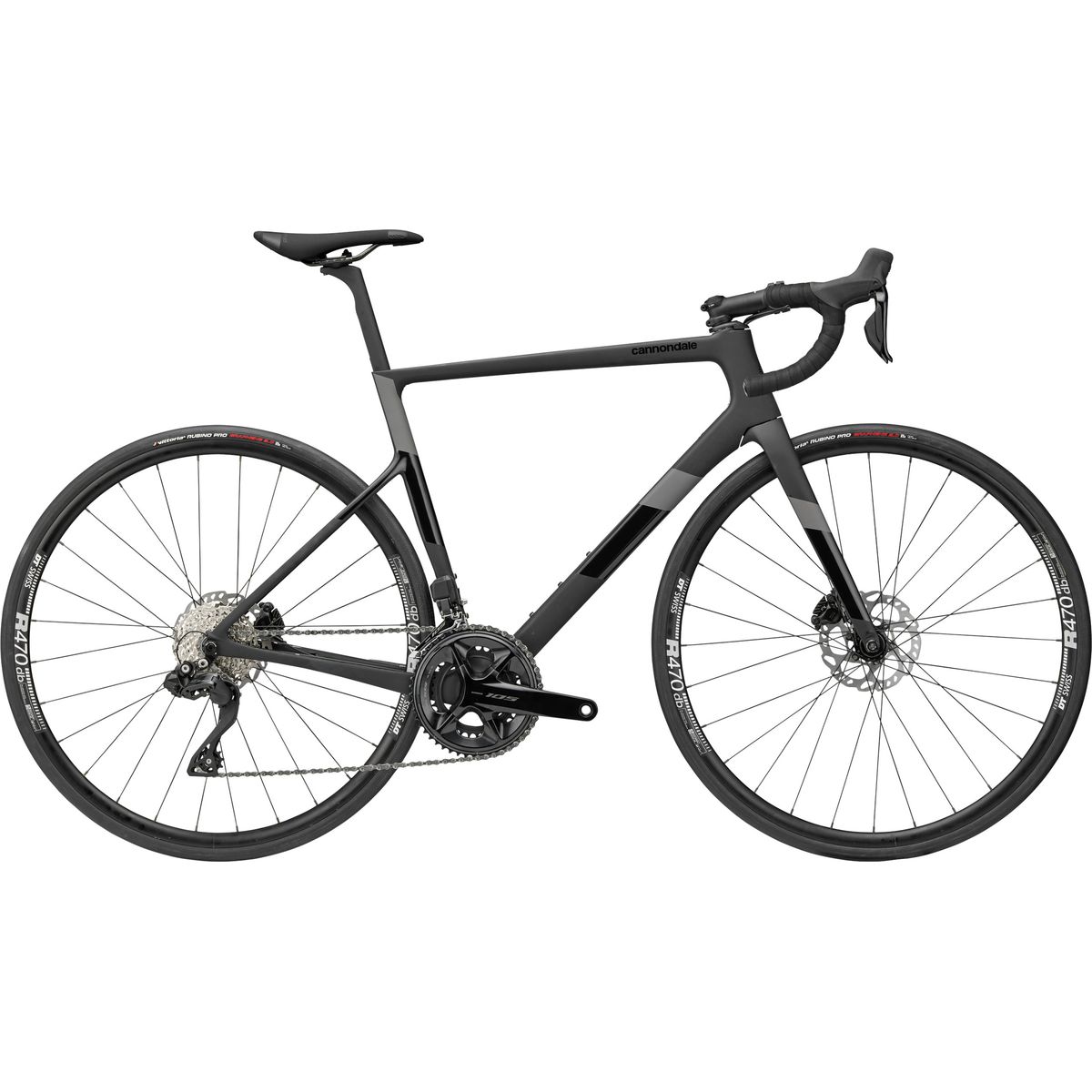 Cannondale SuperSix EVO Carbon Disc 105 Di2 2023 - Sort/Grå