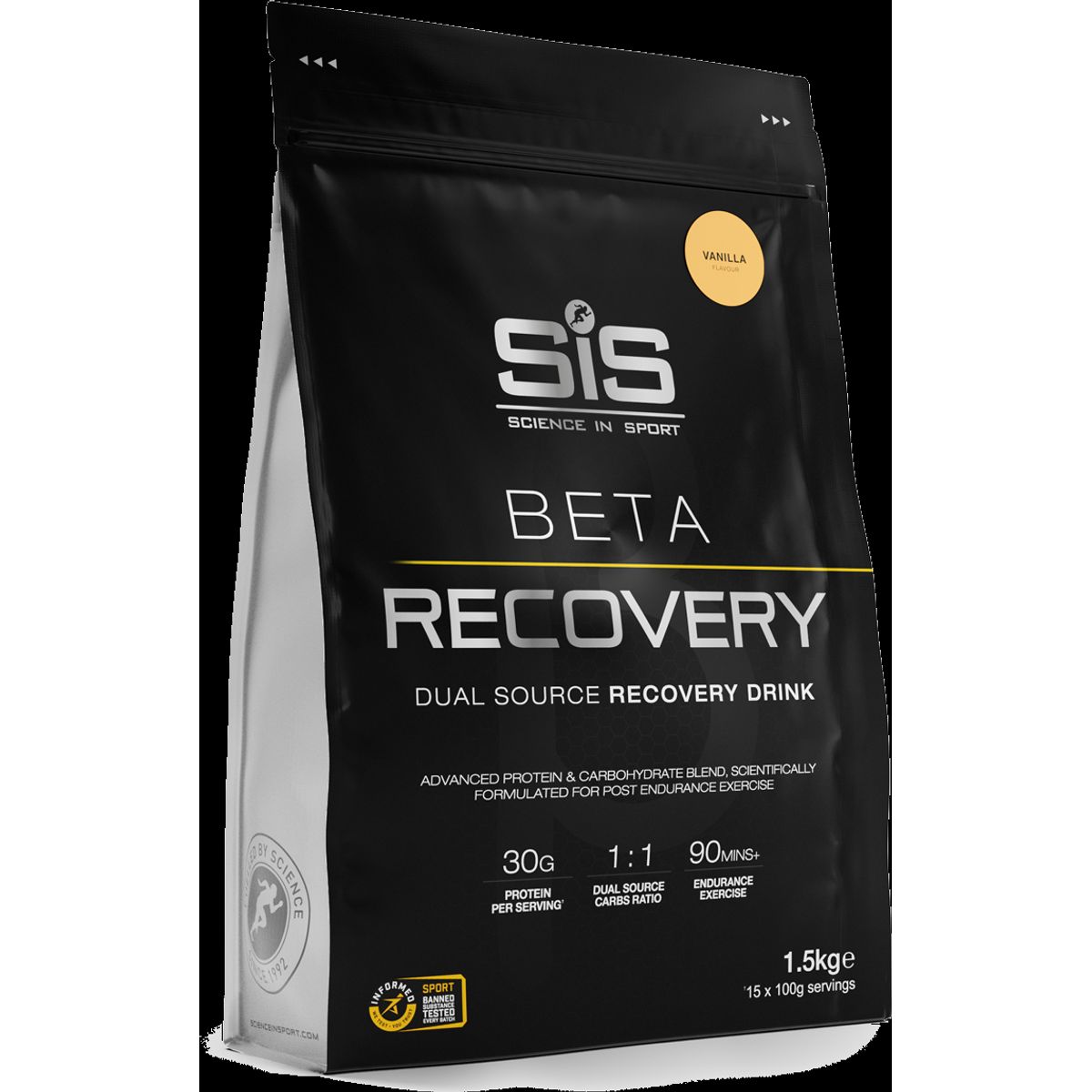 SIS Beta Fuel Recovery Vanilla Powder - 1.5kg