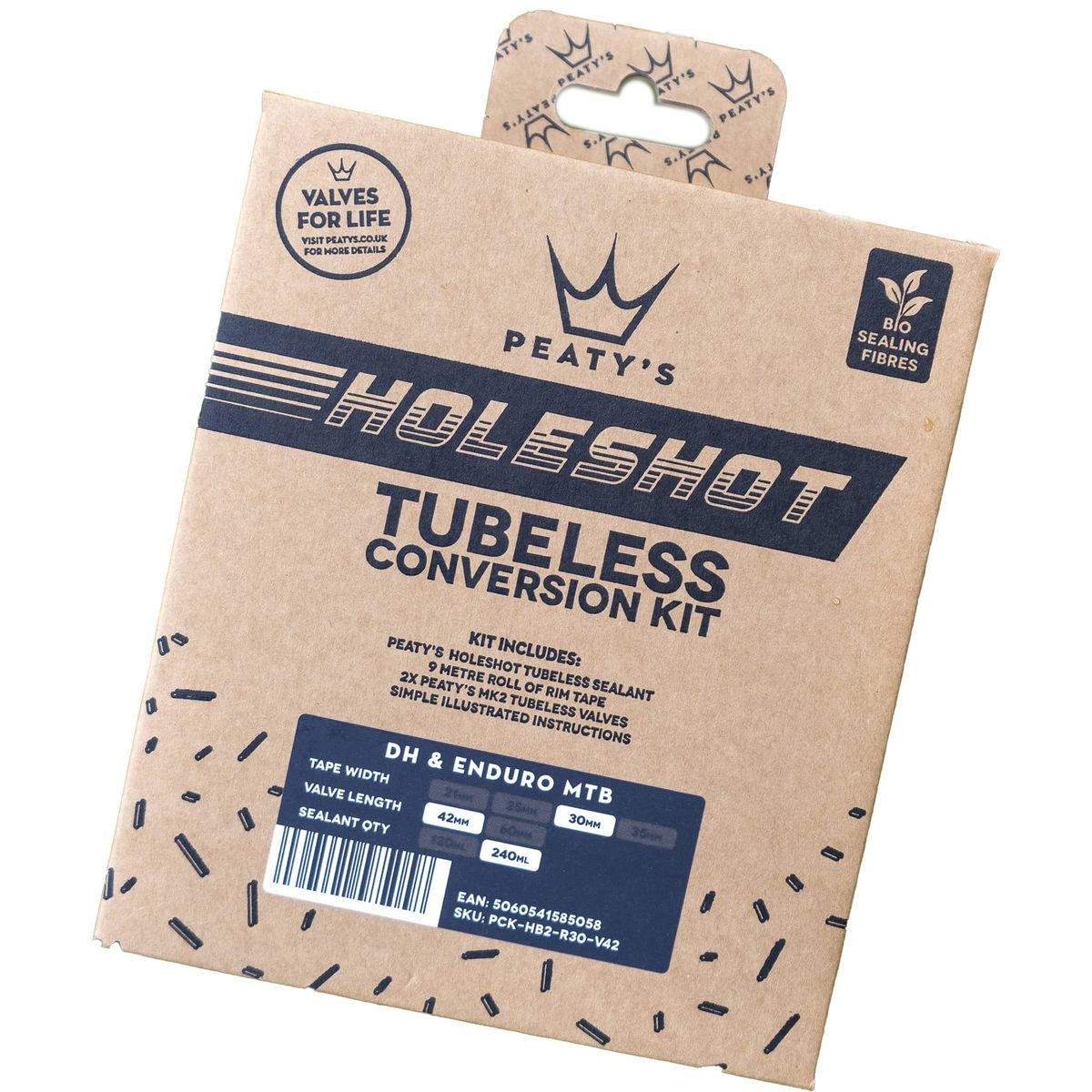 Peaty's Holeshot Tubeless Kit 25mm XC/Trail