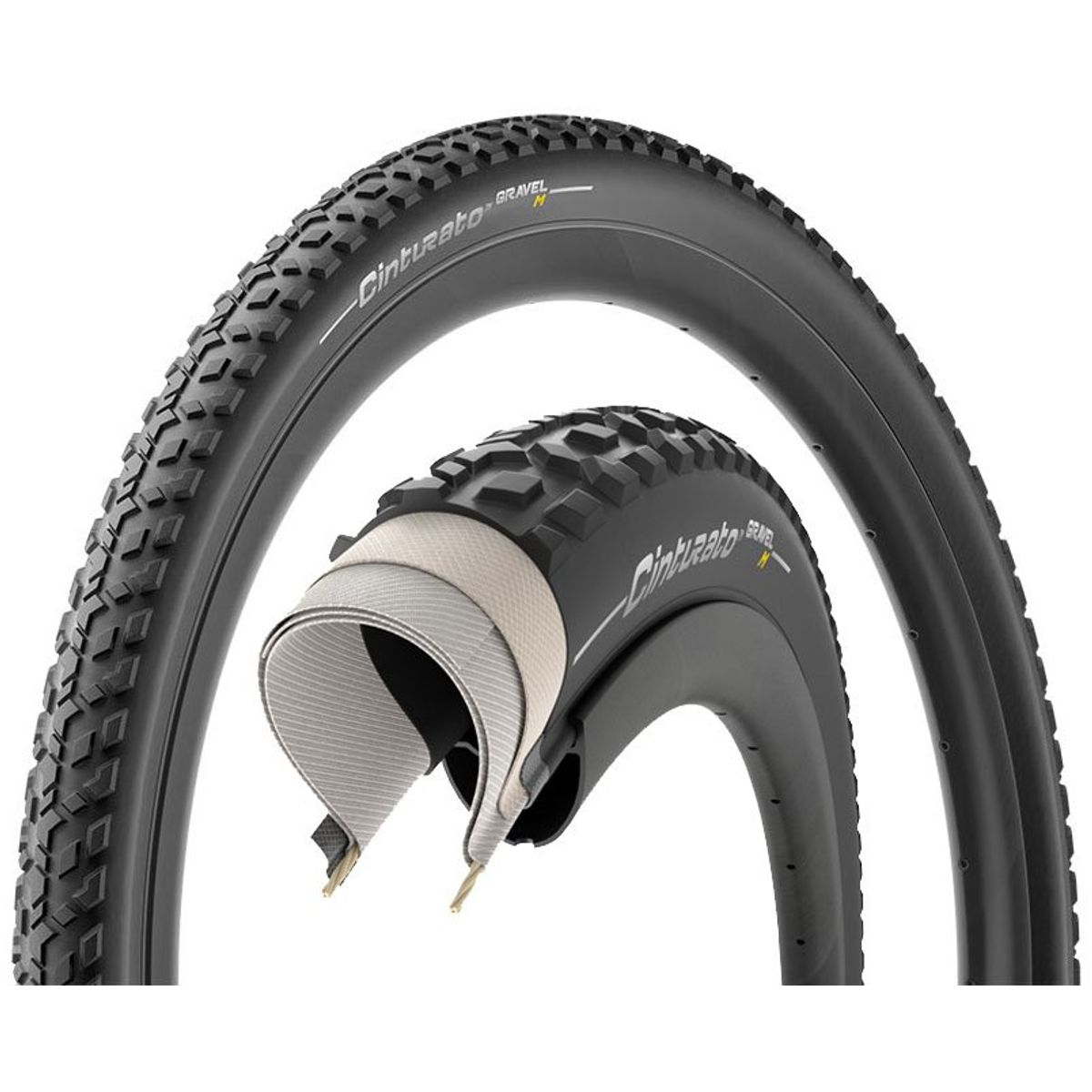 Pirelli Gravel Cinturato Mixed 622x35/40/45 Gravel Dæk