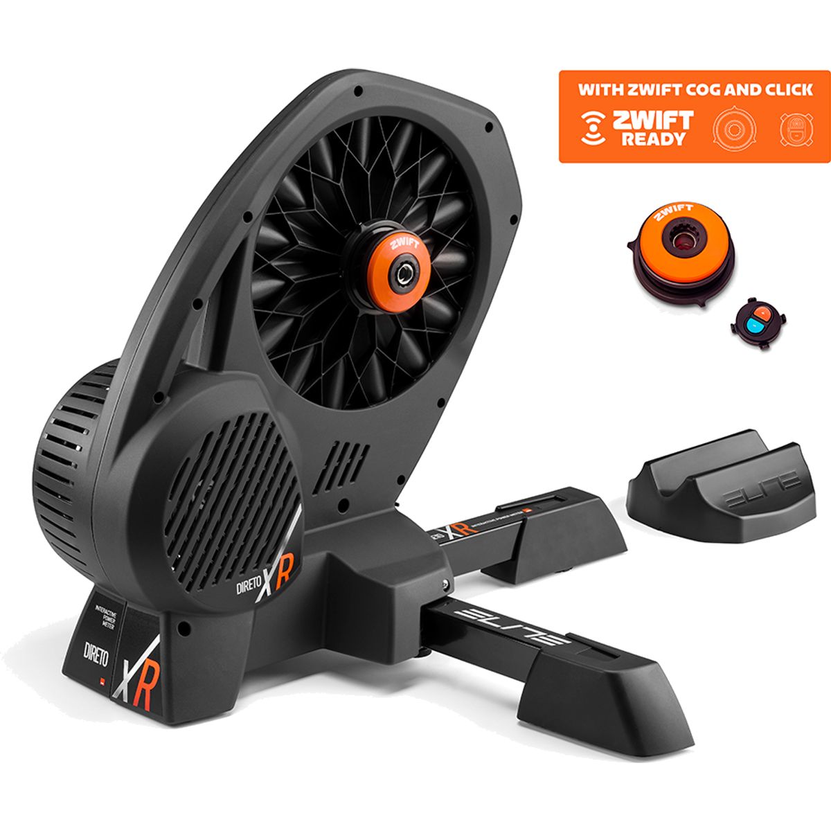 Elite Hometrainer Direto XR With Zwift Cog and Click