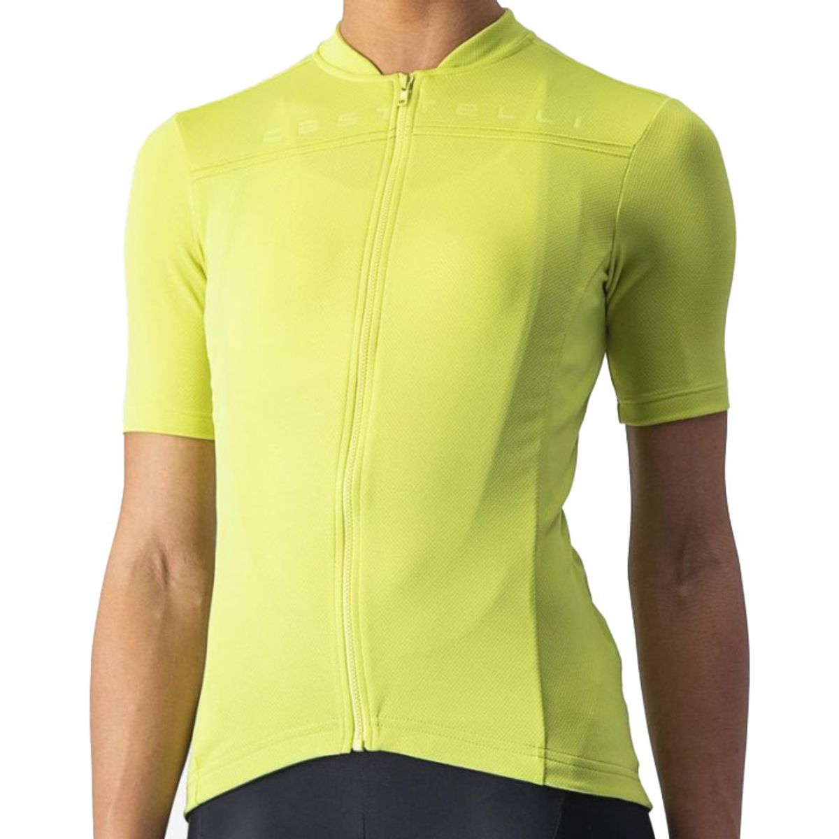 Castelli ANIMA 4 W JERSEY - Gul/Grøn