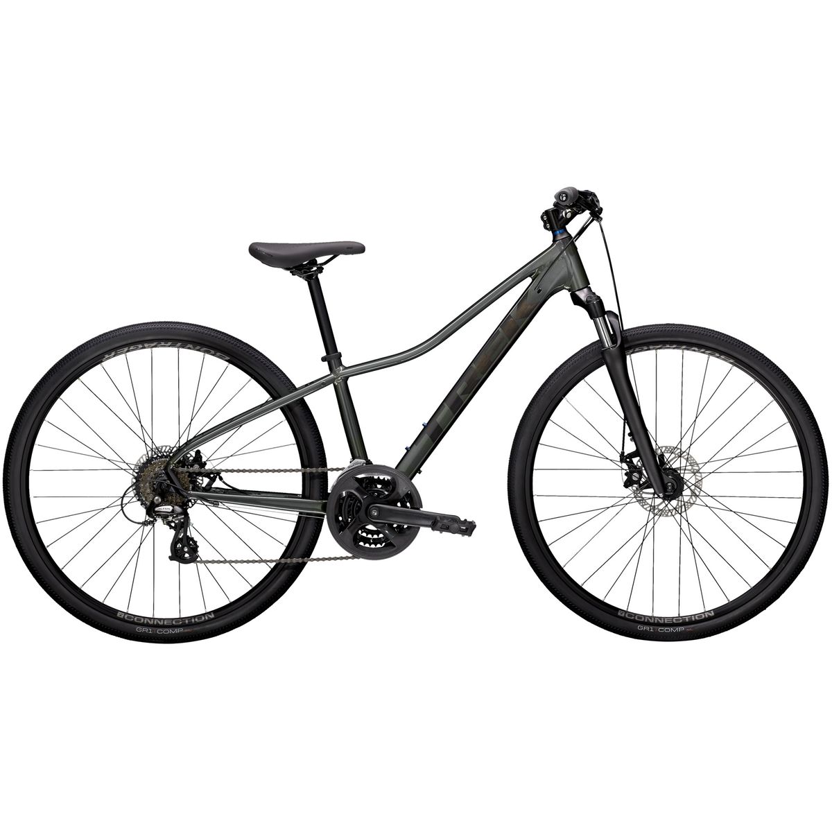 Trek Dual Sport 1 Women's 2022 - Grå