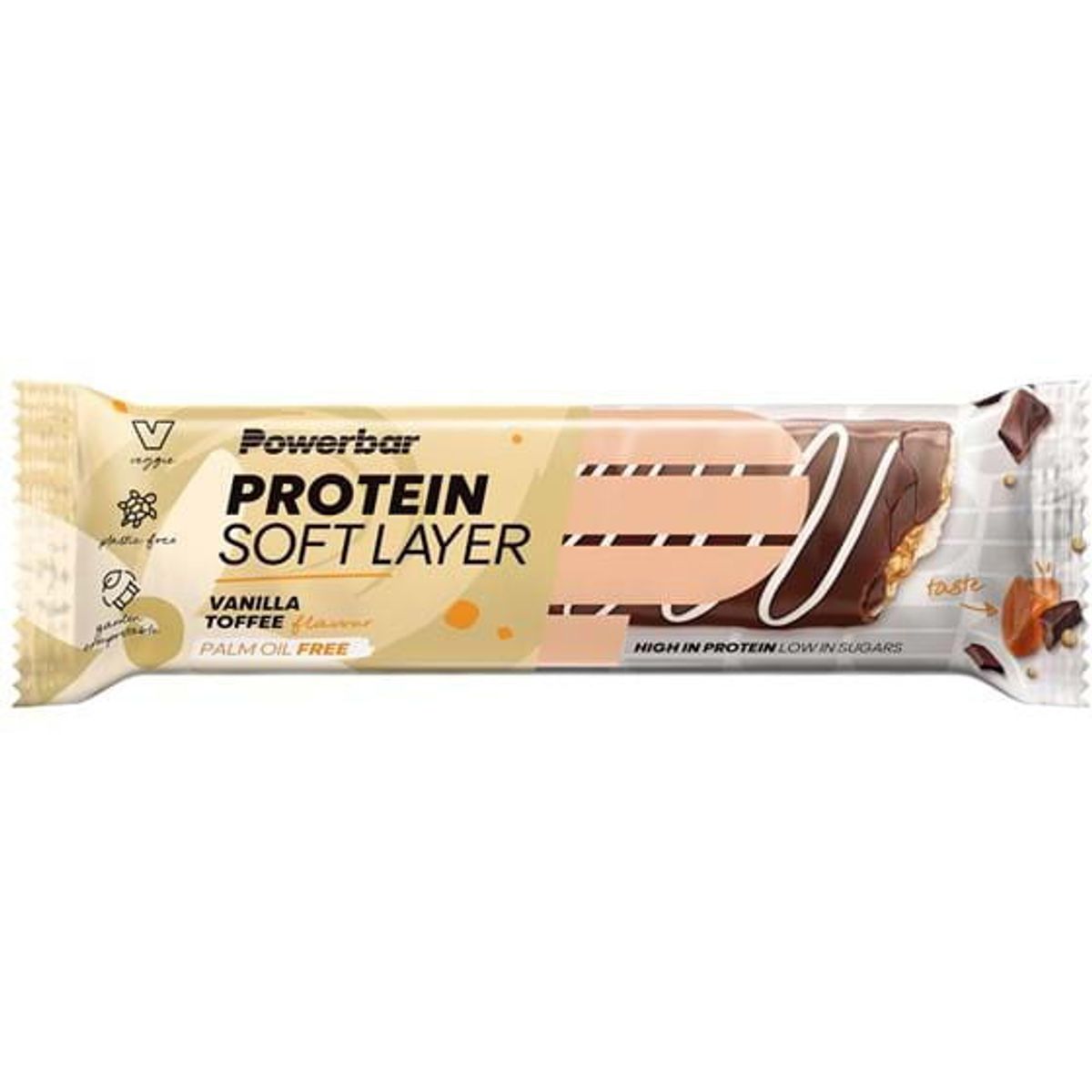 PowerBar Protein Soft Layer Bar - Vanilla Toffee - 40g