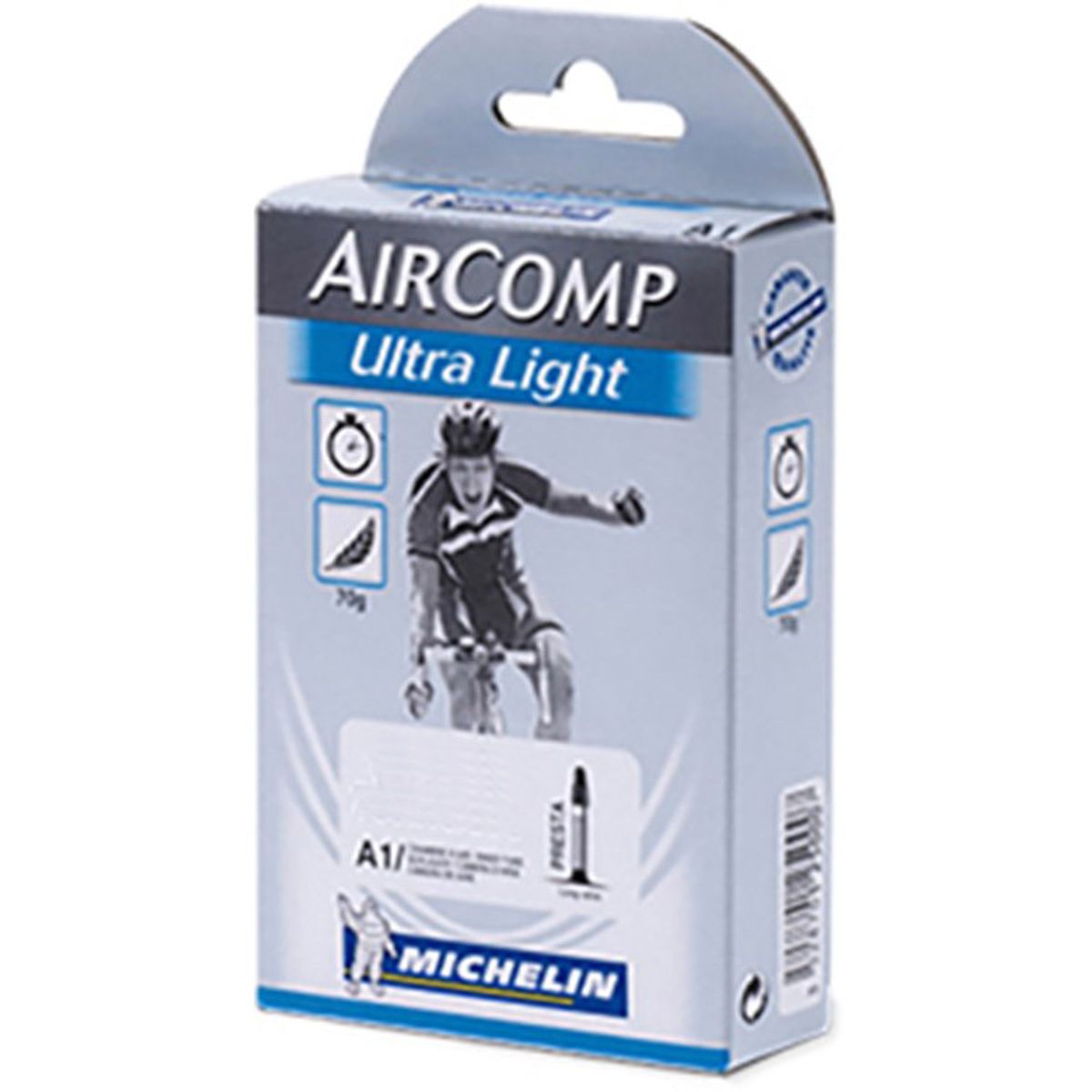 Michelin Aircomp Ultralight Tube 700x18/25c Presta 40mm/60mm