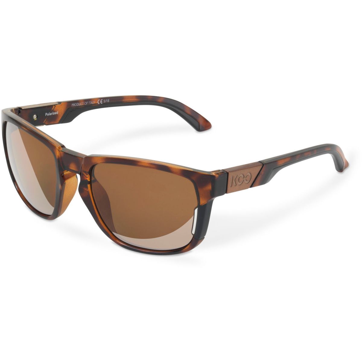 KOO California Cykelbrille - Brun/Guld