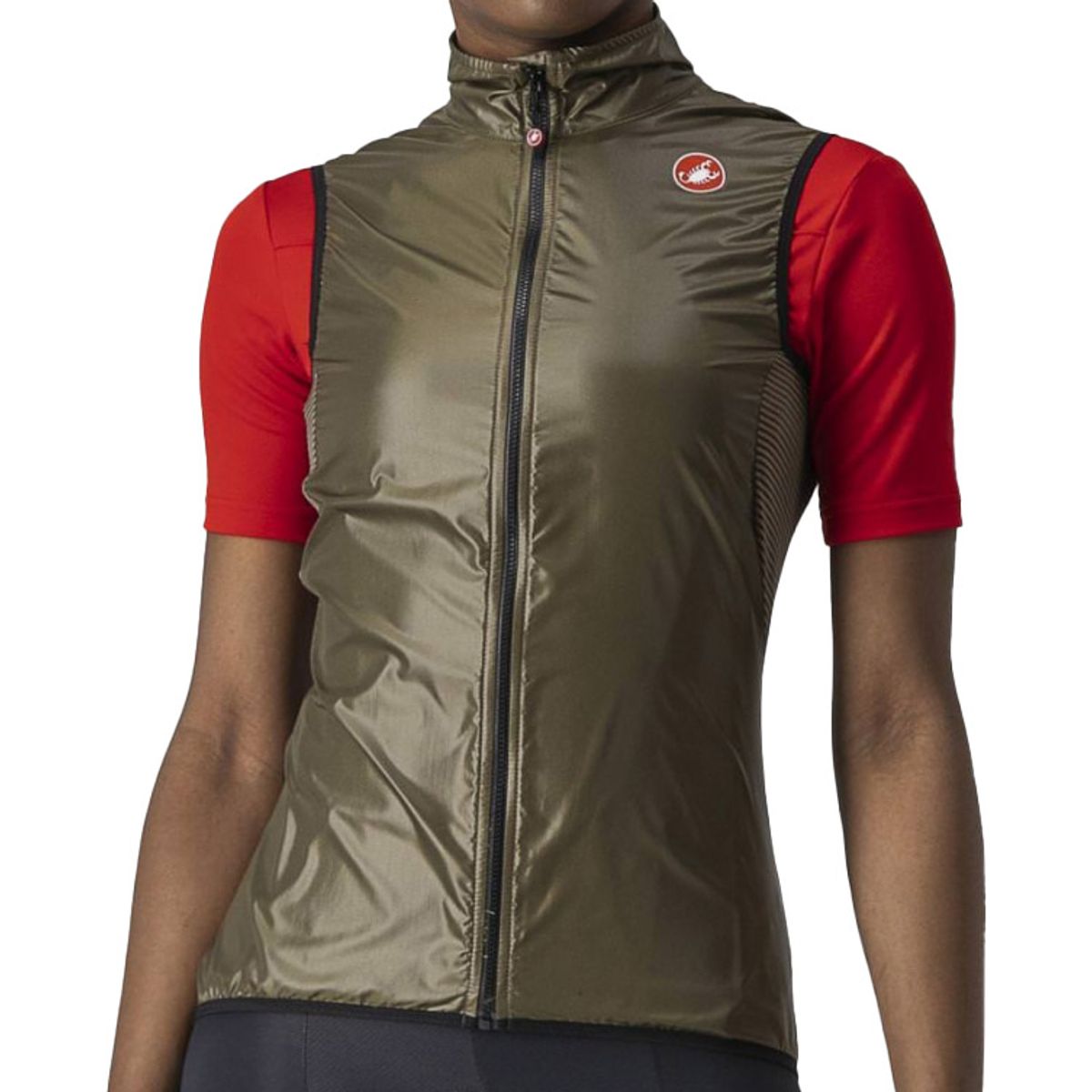 Castelli ARIA W VEST Vindvest - Grøn