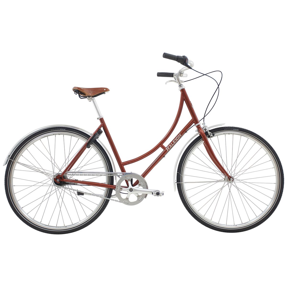 Raleigh Tourist Classic Dame 7g 2023 - Brun