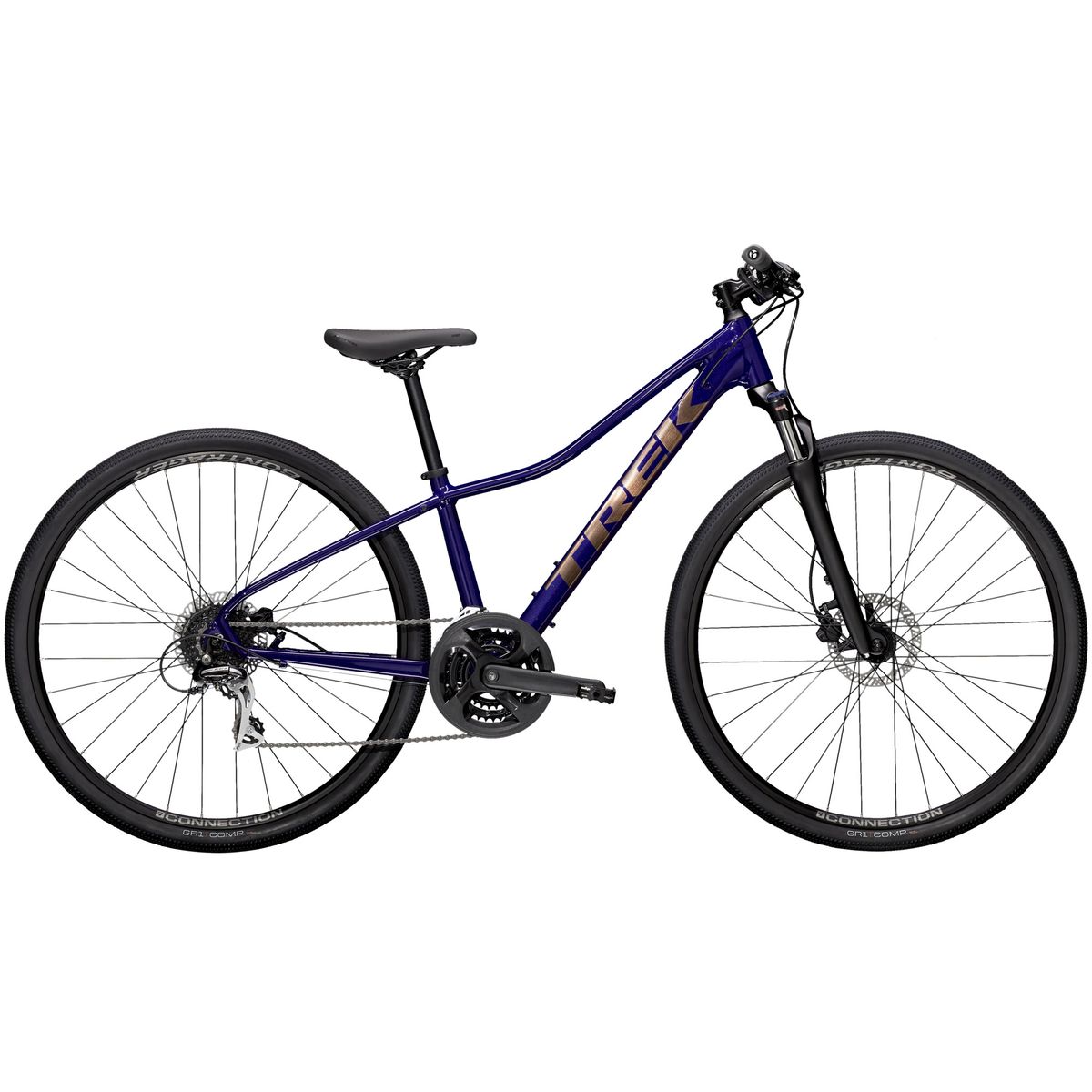 Trek Dual Sport 2 Women's 2022 - Lilla