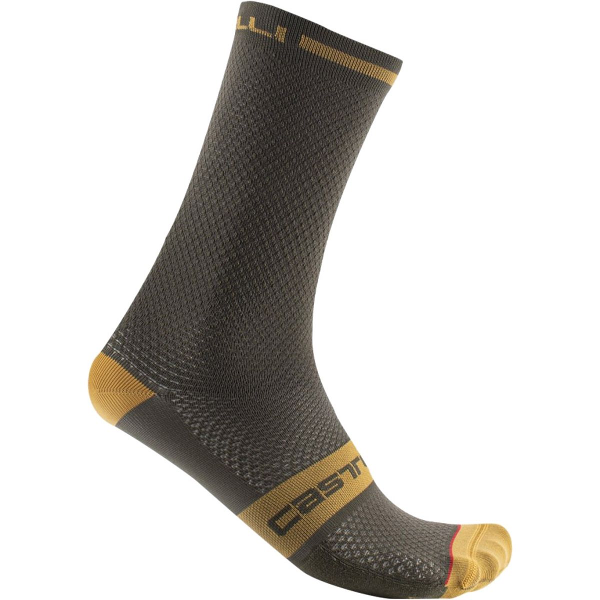 Castelli SUPERLEGGERA T 18 SOCK - Deep Green