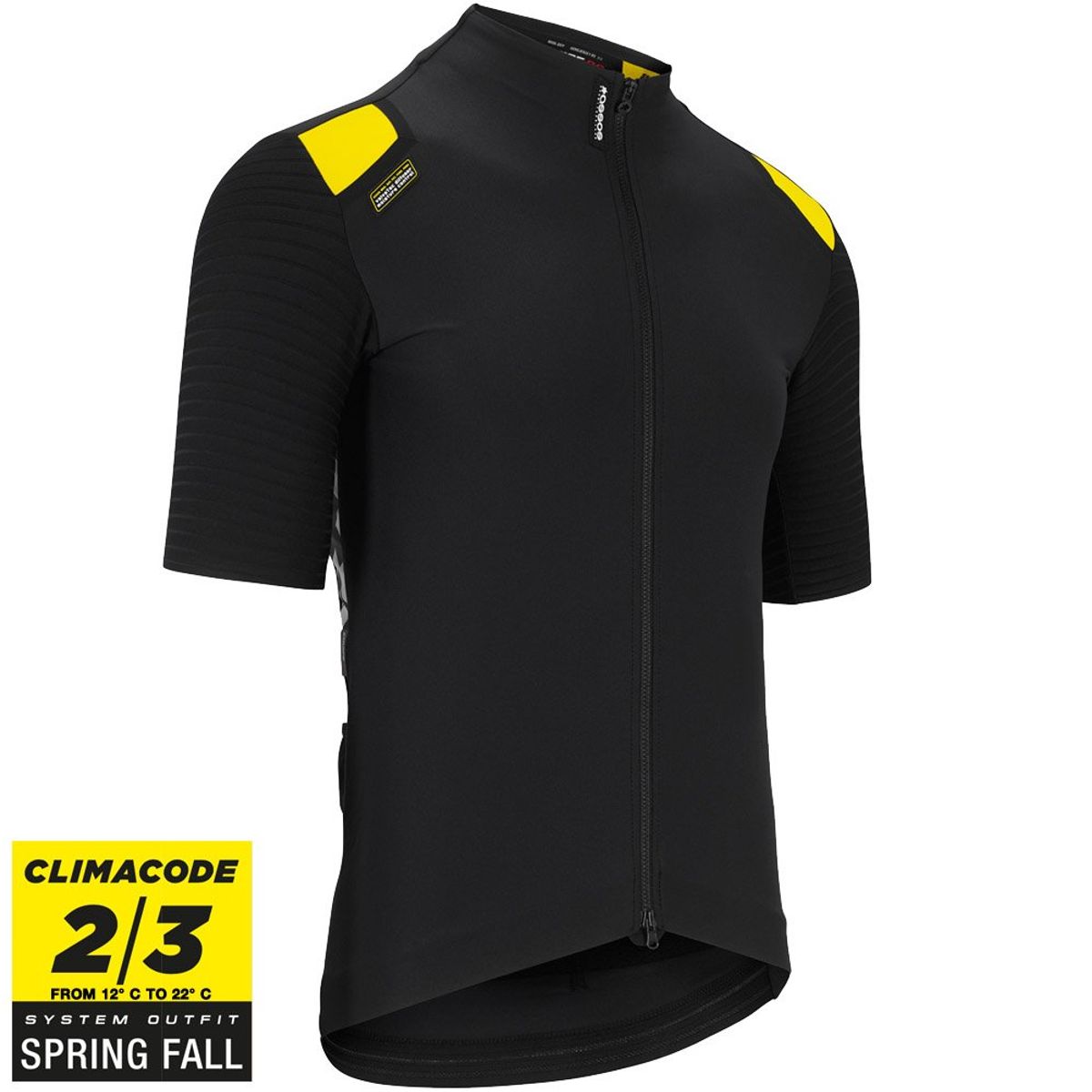 Assos Cykeltrøje Equipe RS Spring Fall Aero SS Jersey - Sort