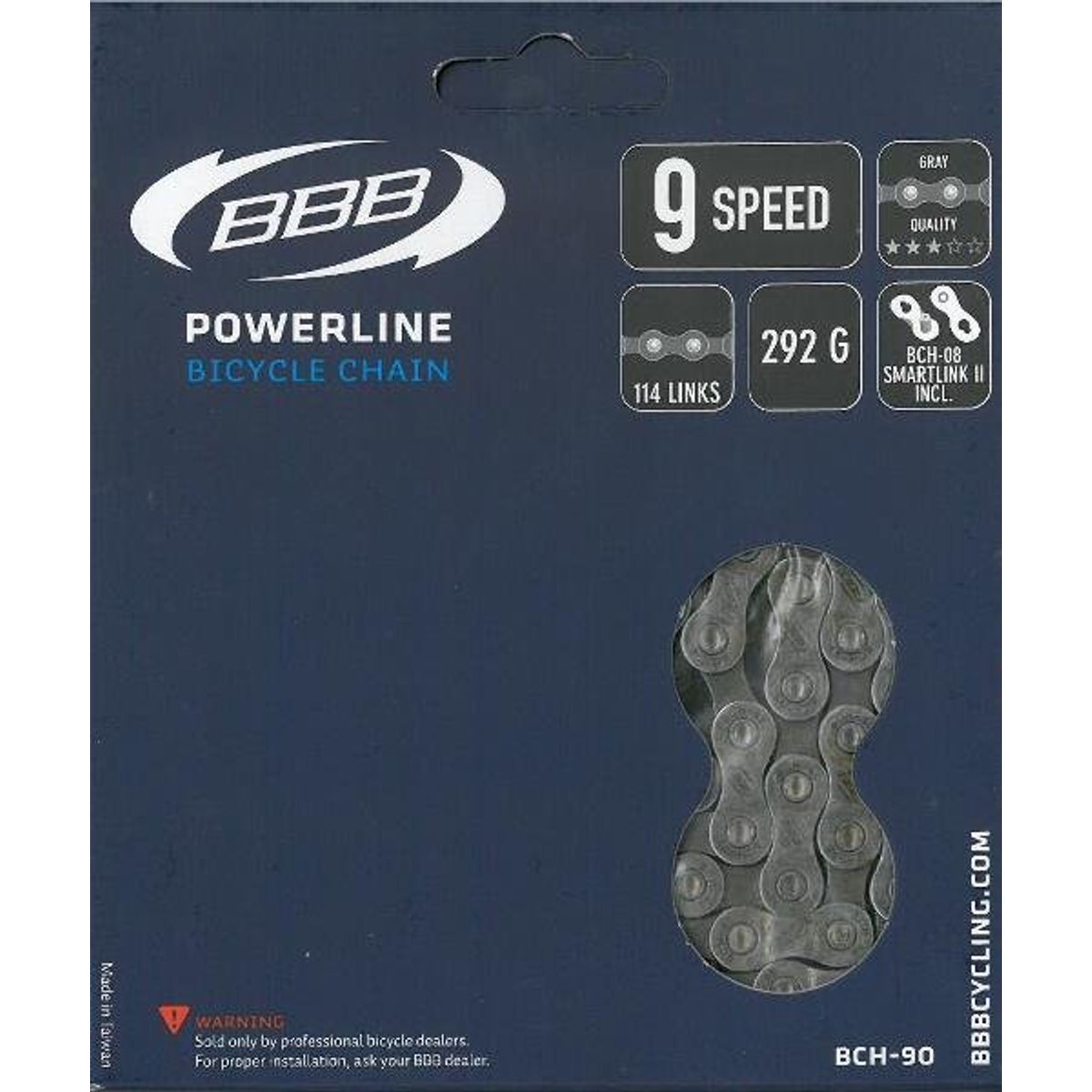 BBB Kæde Powerline 9 114Led inkl. smartlink BCH-90