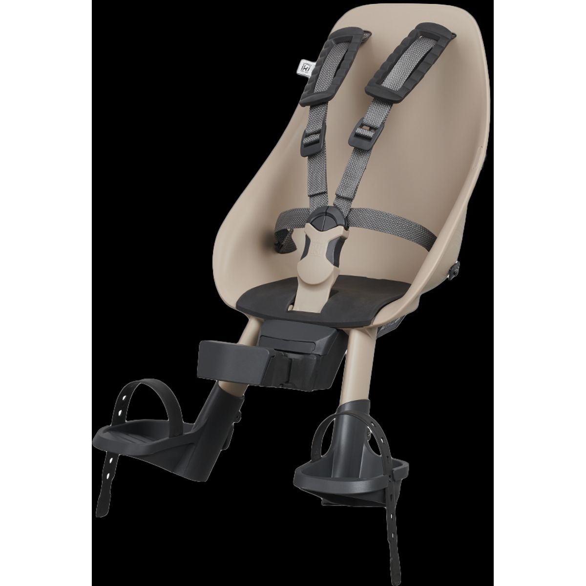 Urban Iki Barnestol til foran (styrpind) - 9 mdr til 3 år (til 9-15 kg) - Beige/sort