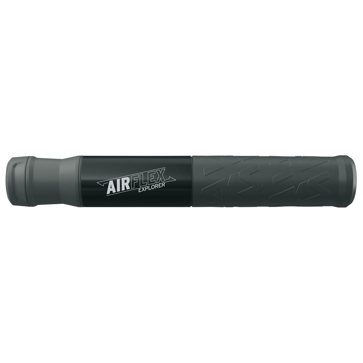 SKS Airflex Explorer Minipumpe 205mm 5bar/73psi Almindelig & Racerventil - Sort