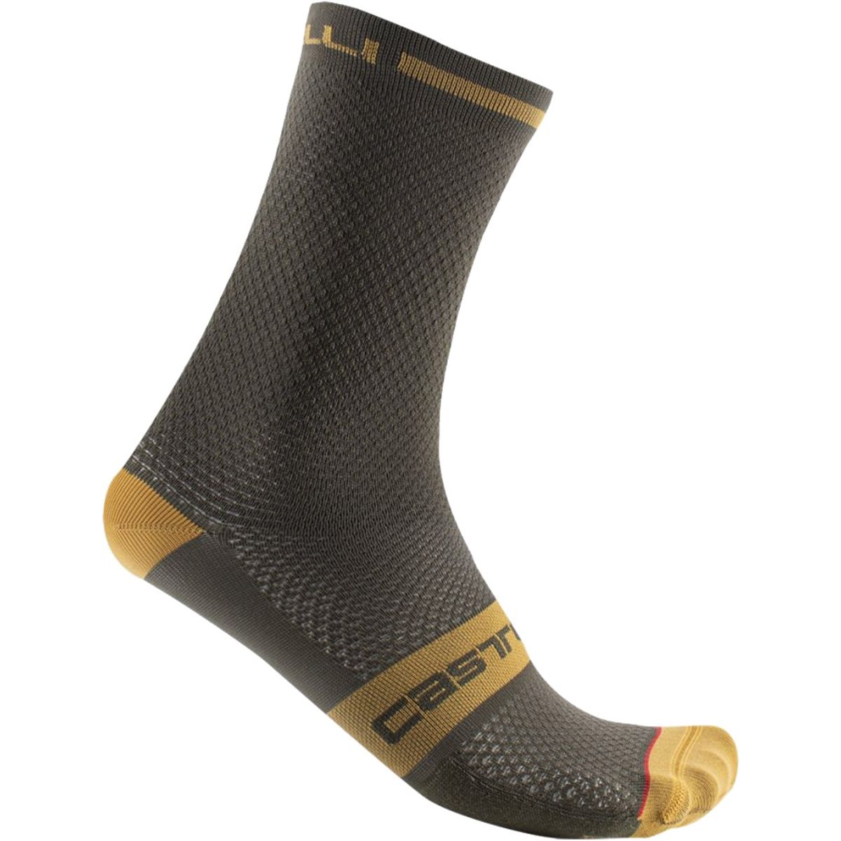 Castelli SUPERLEGGERA T 12 SOCK - Deep Green