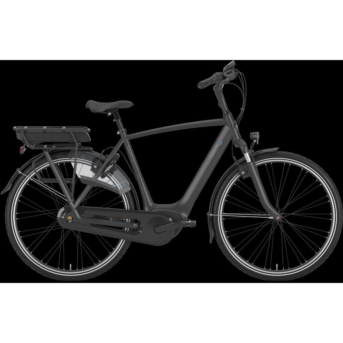 Gazelle ARROYO C7+ HMB 500wh Herre 2022 - Sort