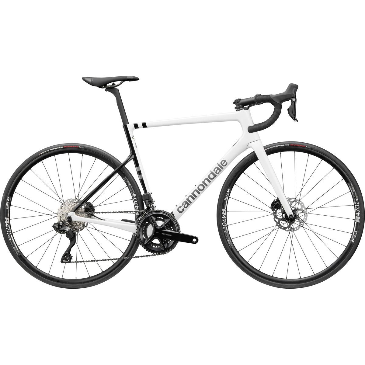 Cannondale SuperSix EVO Carbon Disc 105 Di2 2023 - Hvid