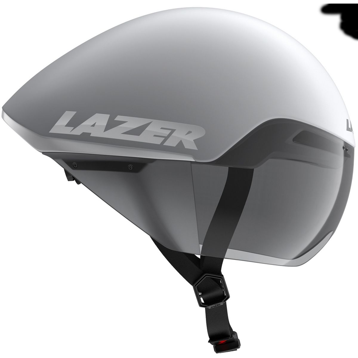 Lazer Victor Kineticore cykelhjelm - Matte White Silver