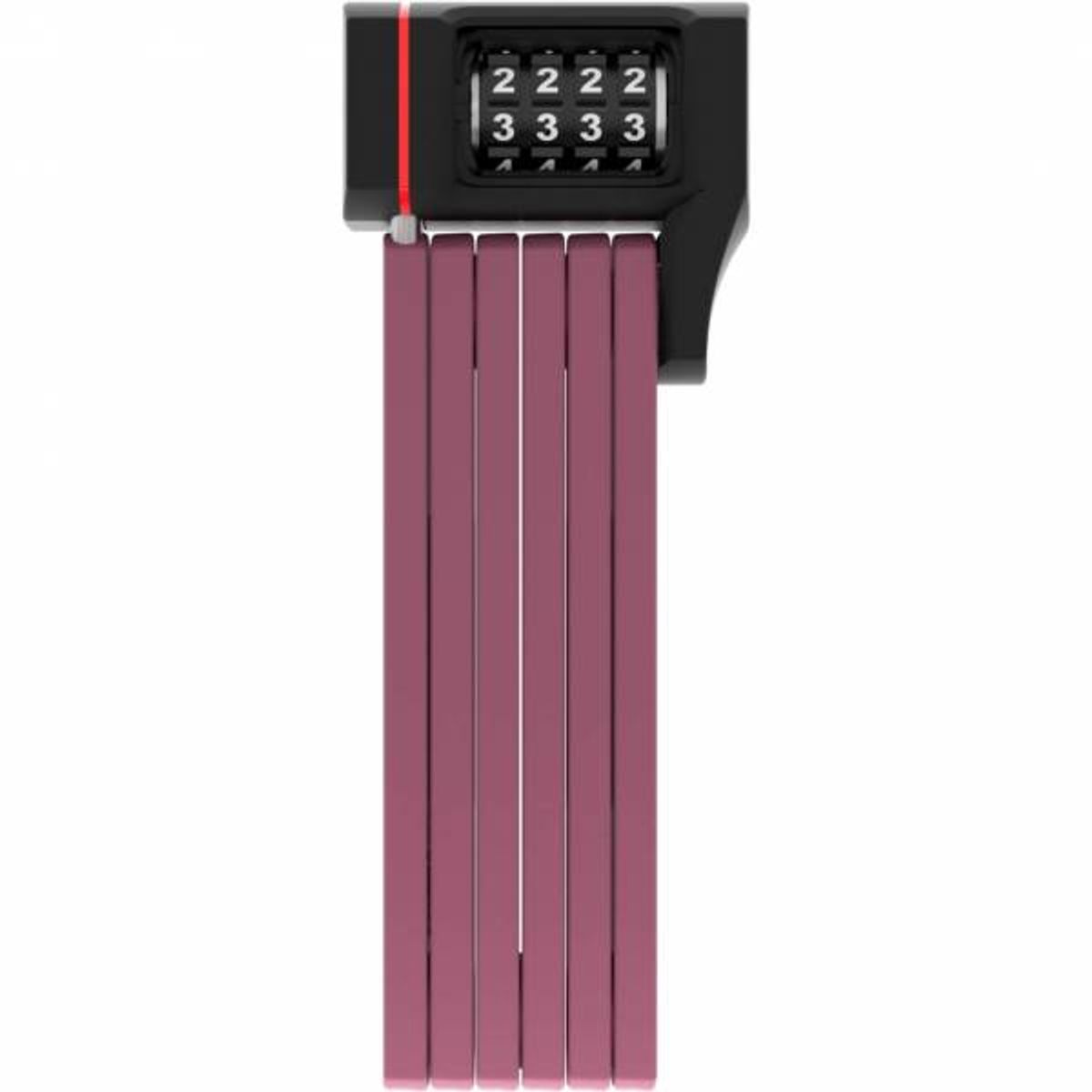 Abus Bordo 5700 / 80cm uGrip Code foldelås SH - Lilla - OUTLET