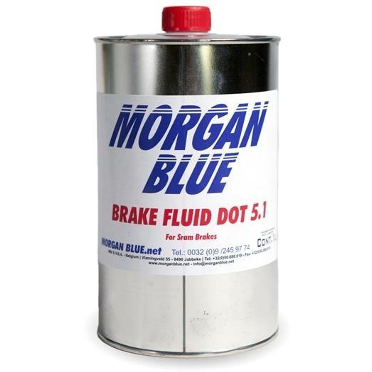 Morgan Blue Brake Fluid DOT 5.1 Bremsevæske - 1000ml