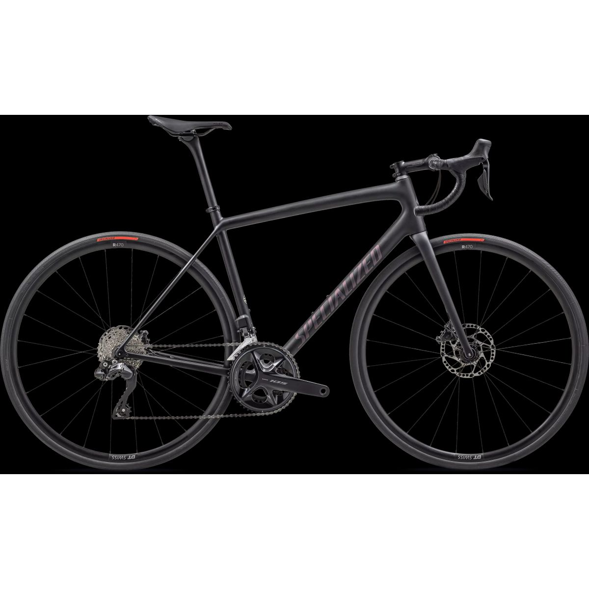 Specialized Aethos Comp - Shimano 105 Di2 2024 - Sort