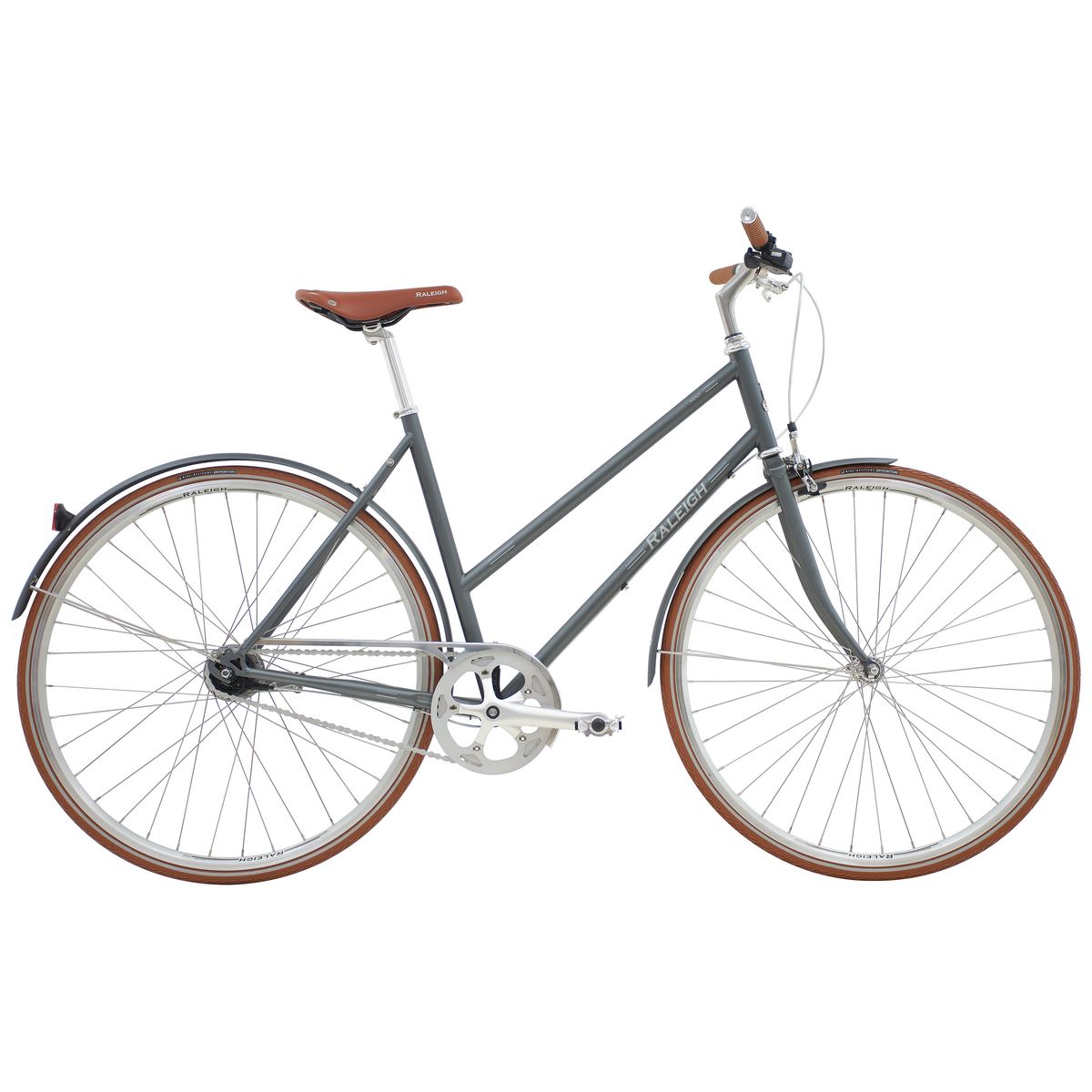 Raleigh Kent Dame 7g 2023 - Grå