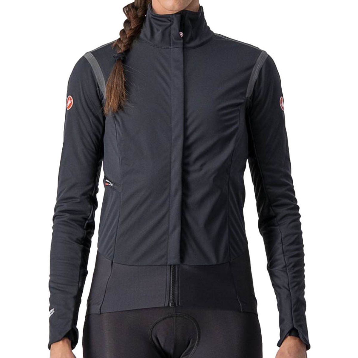 Castelli ALPHA RoS 2 W JACKET Vinterjakke - Sort