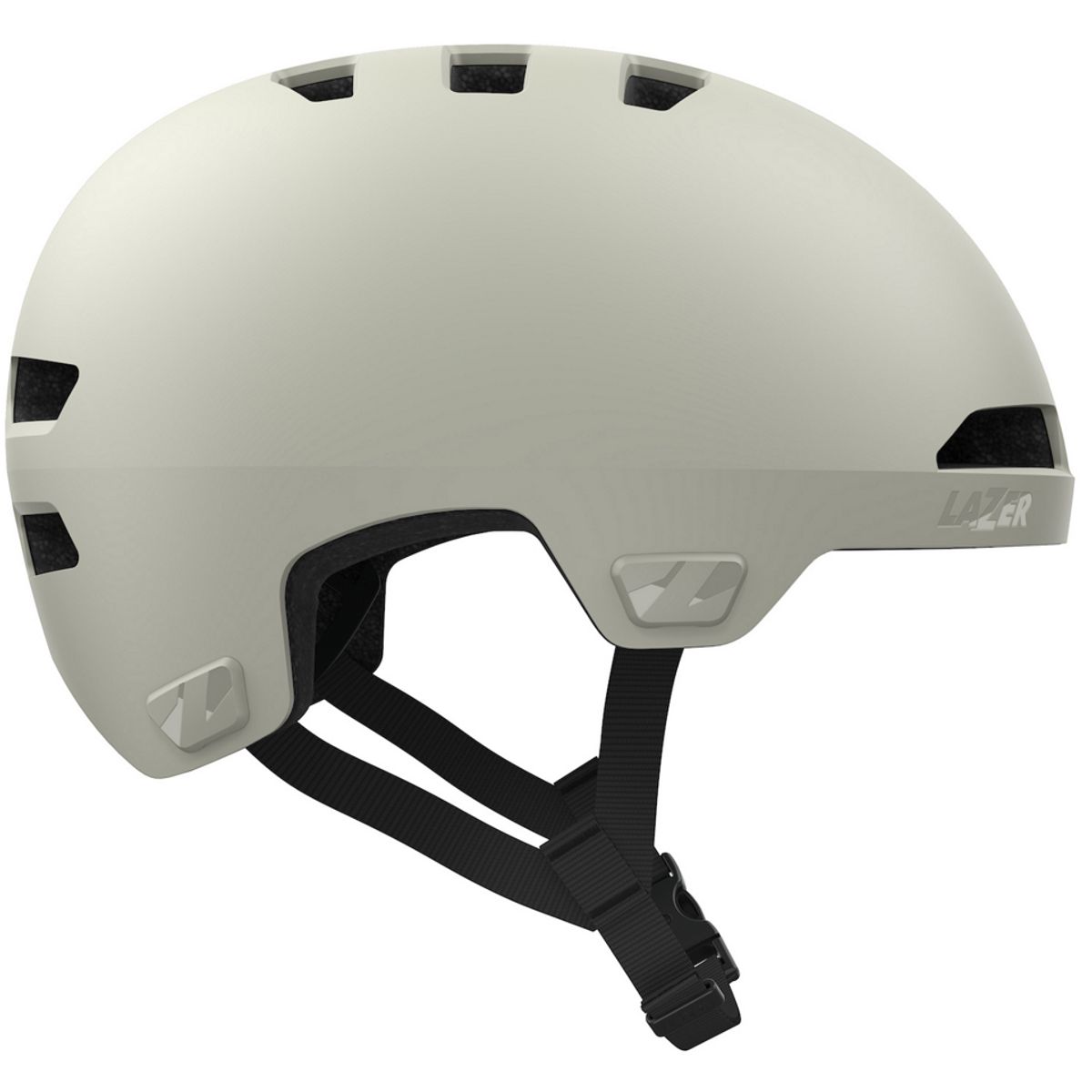 Lazer Maze Kineticore cykelhjelm - Matte White Stone