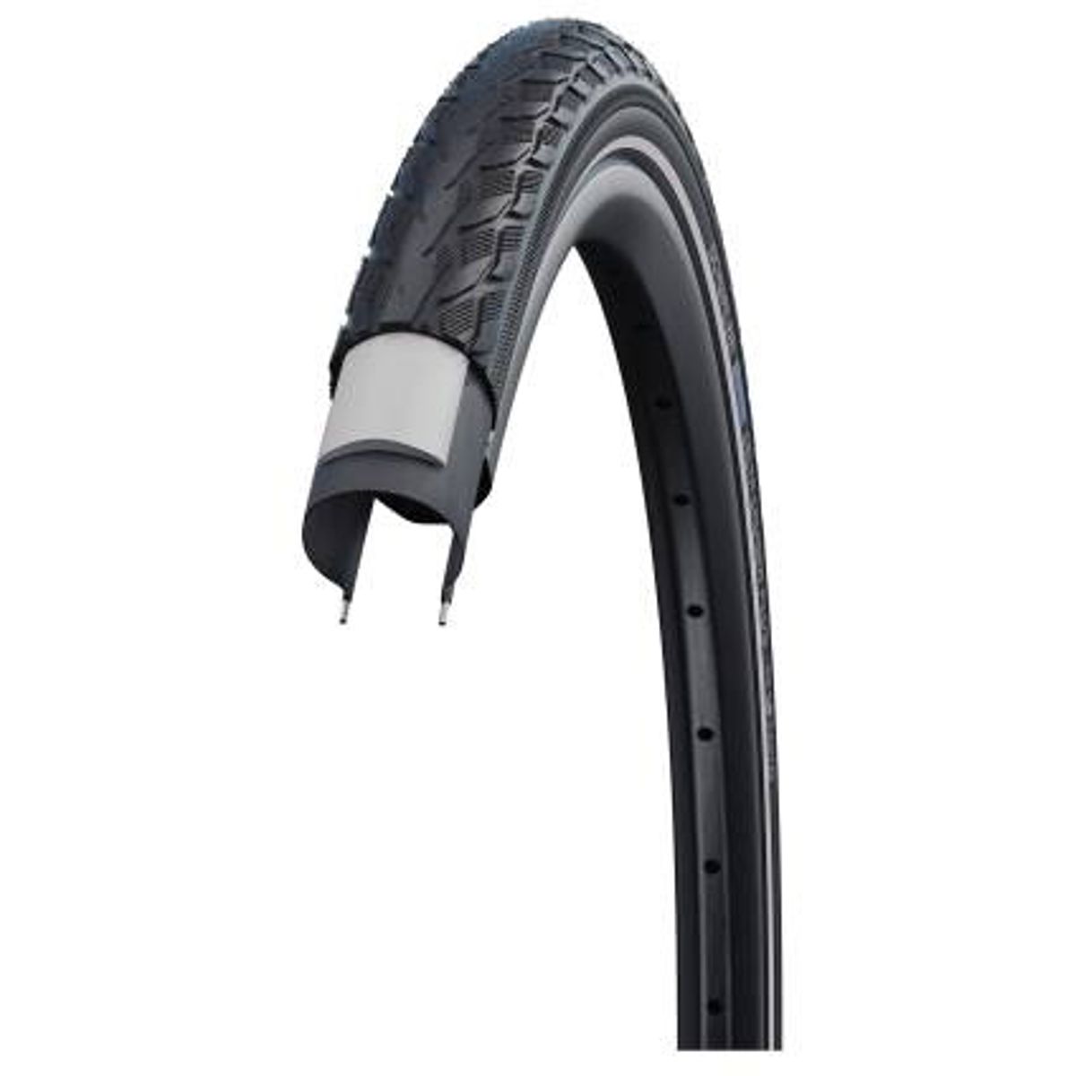 Schwalbe Delta Cruiser Plus Standard Cykeldæk - 28-622 - Sort