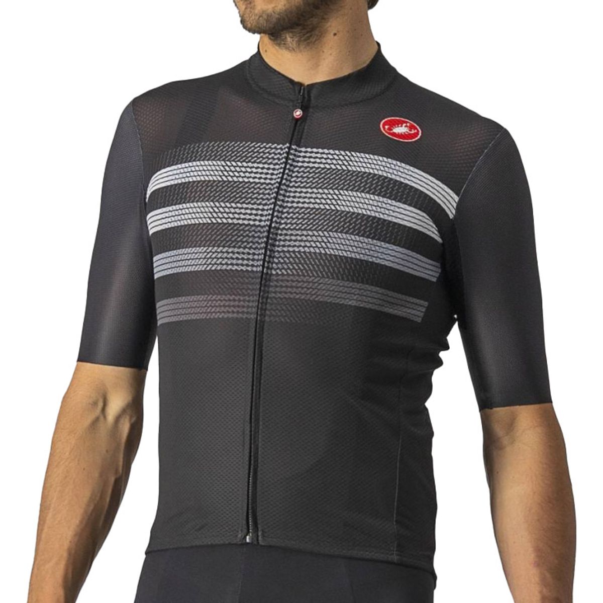 Castelli ENDURANCE PRO JERSEY - Sort/Grå