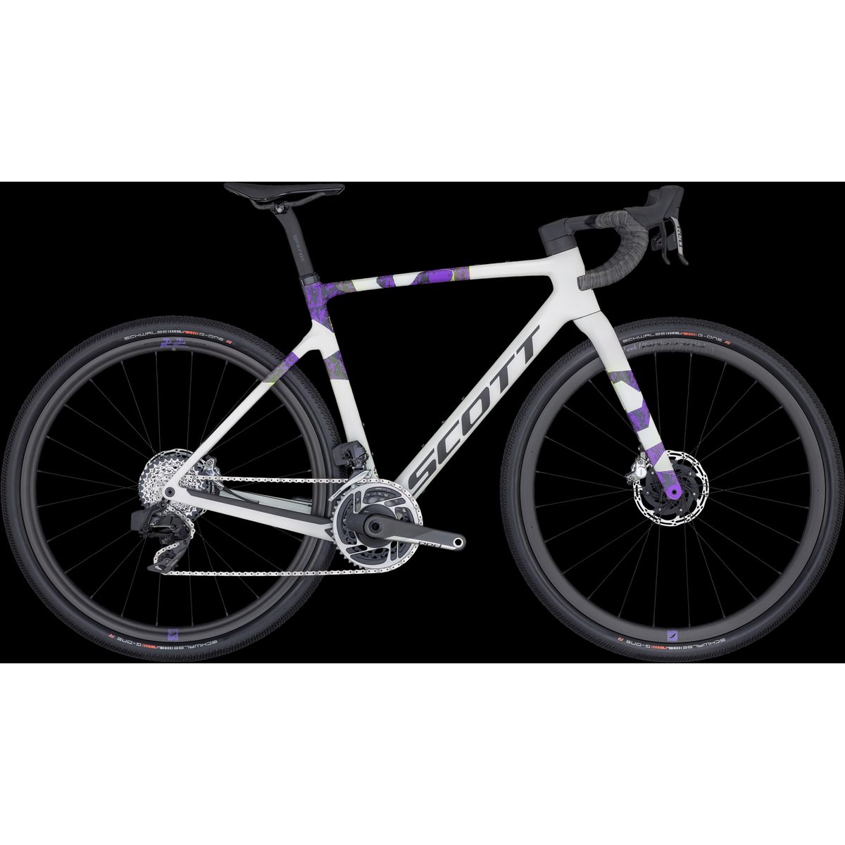 Scott Addict Gravel RC 2024 - Lilla