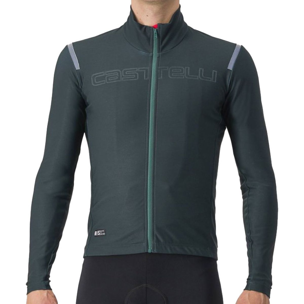 Castelli TUTTO NANO RoS JERSEY Langærmet - Grøn