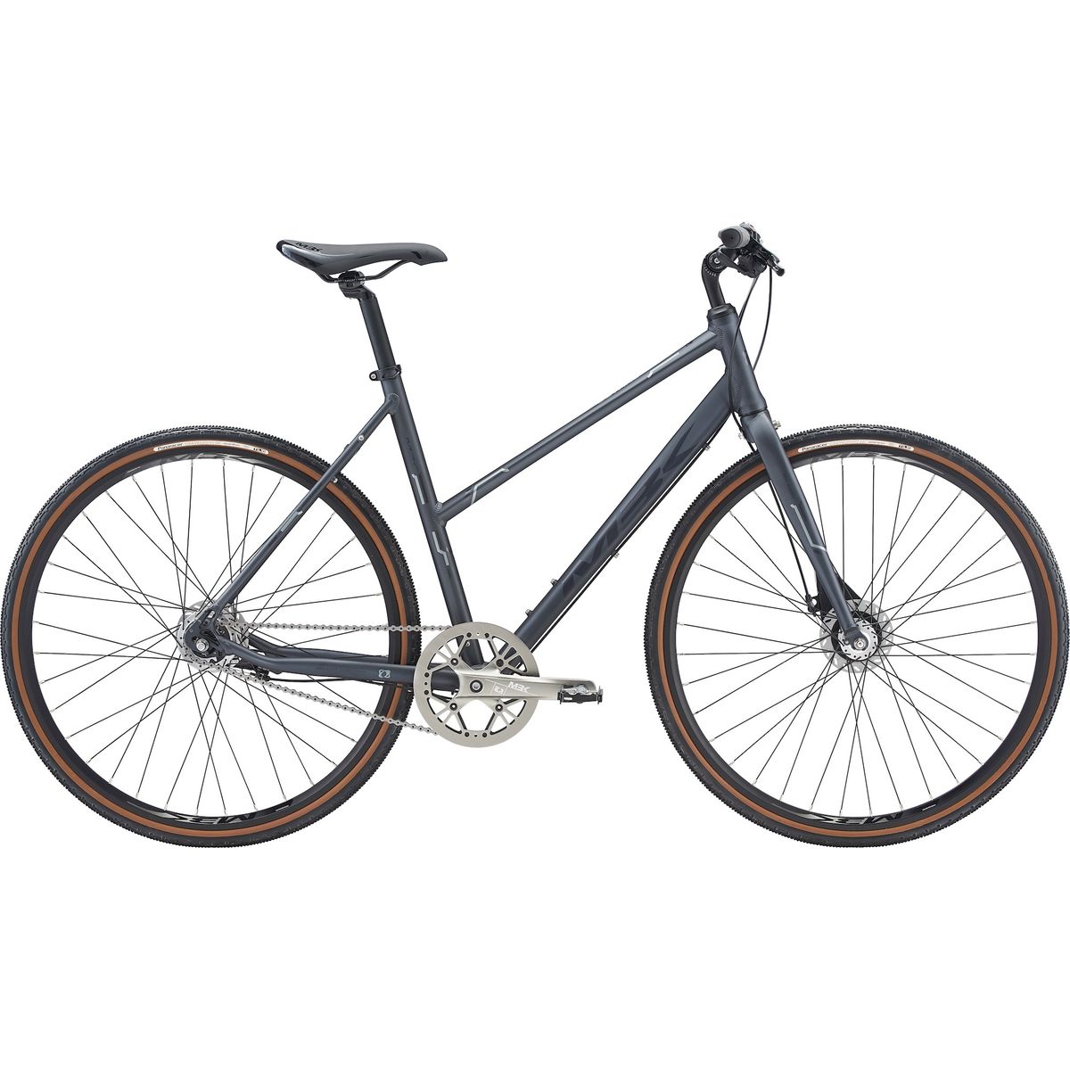 MBK Octane Gravel Urban Dame 7g 2023 - Grå