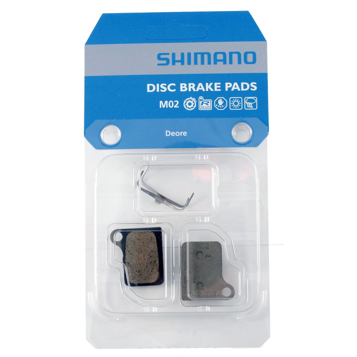 Shimano Skivebremseklods M02 Resin BR-M555