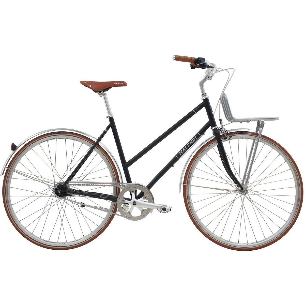 Raleigh Yate Cargo Dame 7g 2023 - Sort