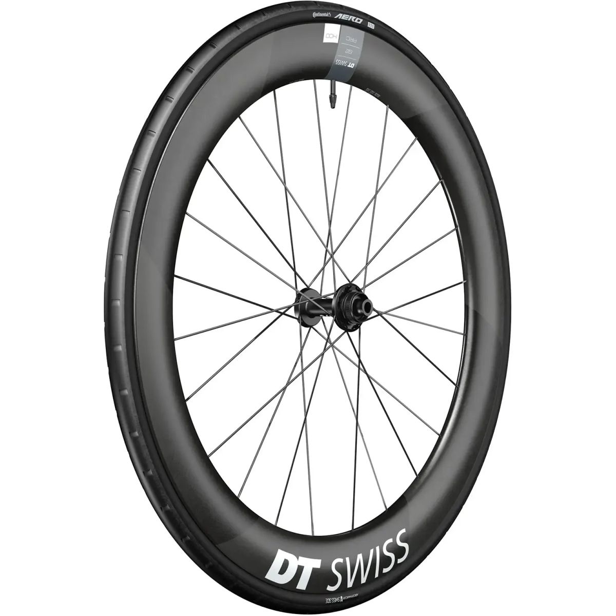 DT Swiss Wheel ARC 1400 Dicut (Inkl. Dæk & Slange) 700c Front