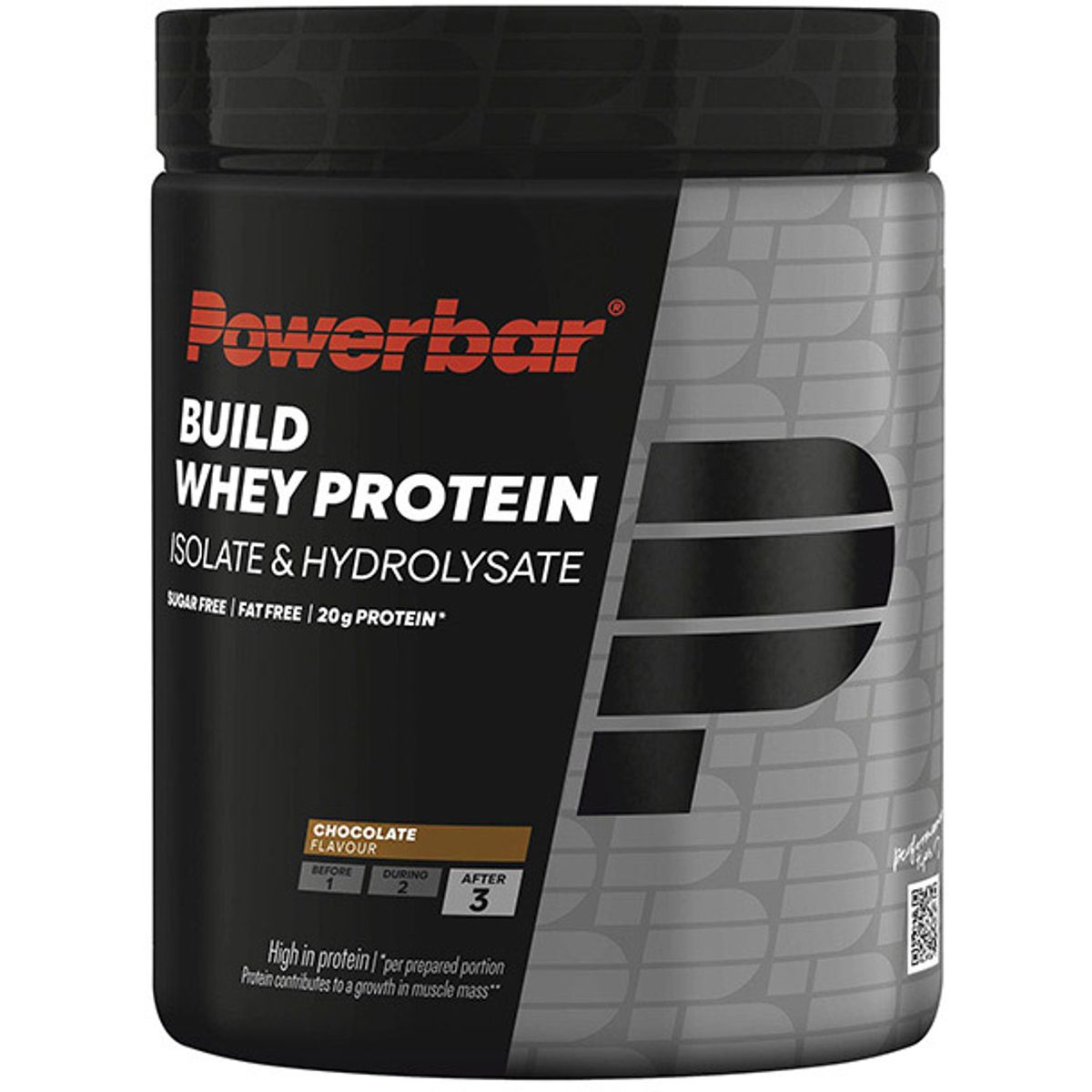 PowerBar Build Whey Protein - Chocolate - 572g