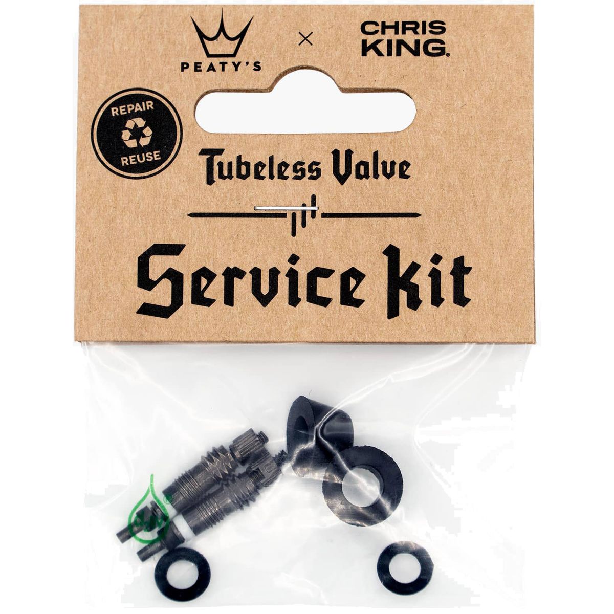 Peaty's x ChrisKing Tubeless Valve Service Kit