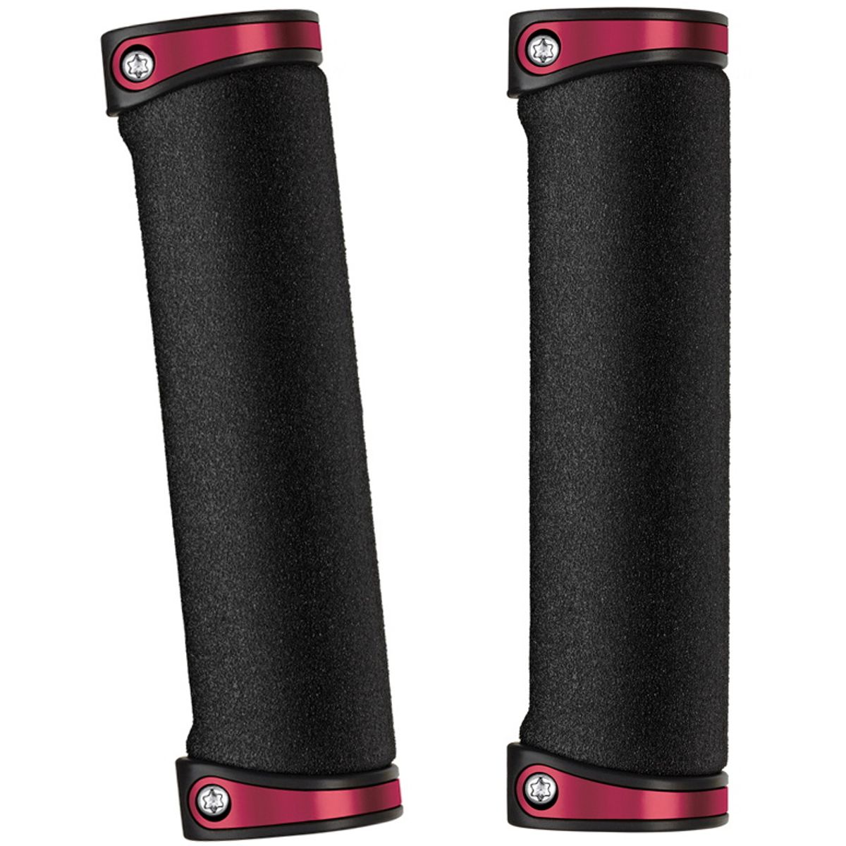 CrankBrothers Cobalt Grips Håndtag 130mm - Black/Red