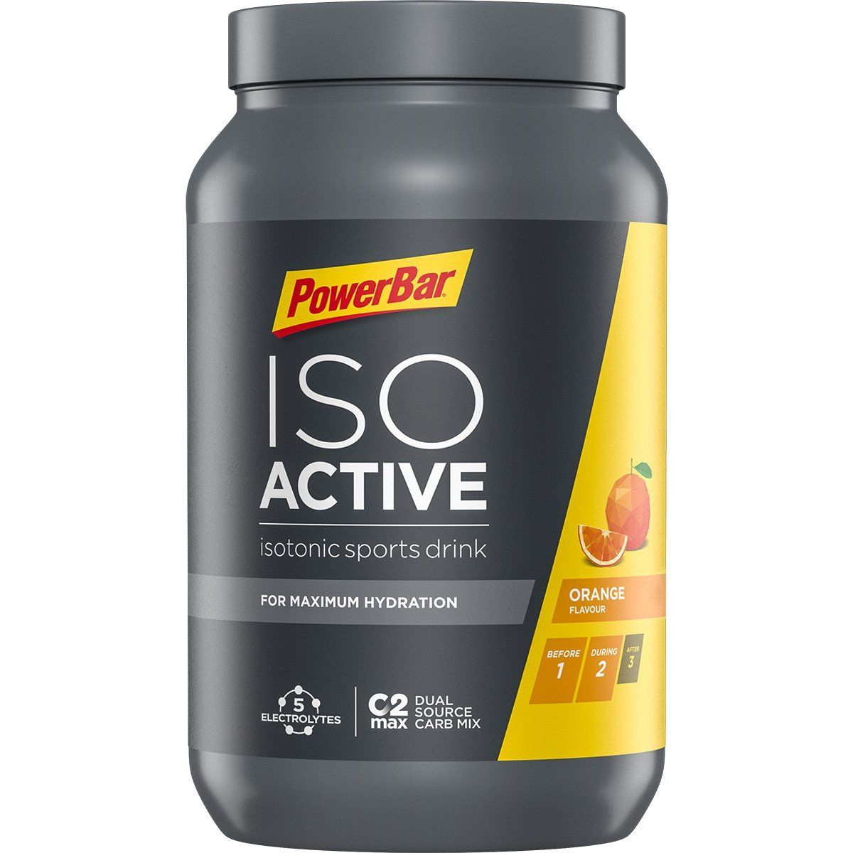 Powerbar IsoActive - Energipulver - Orange 1.320g