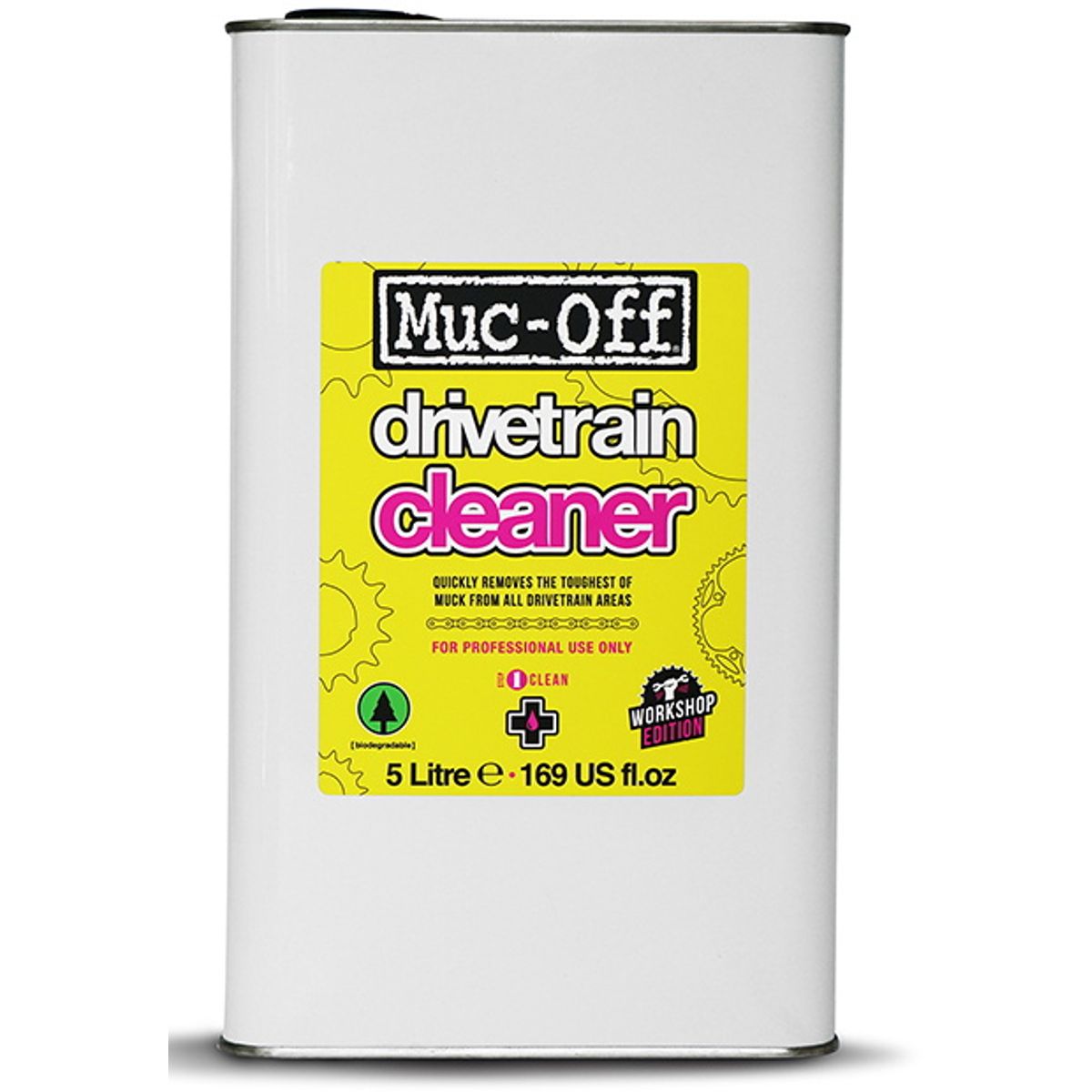 Muc-Off Bio Drivetrain Cleaner / Degreaser / Affedter - 5 L