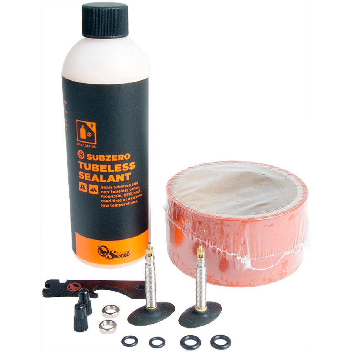 Orange Seal Subzero Tubeless kit - 45mm Rim tape and sealant