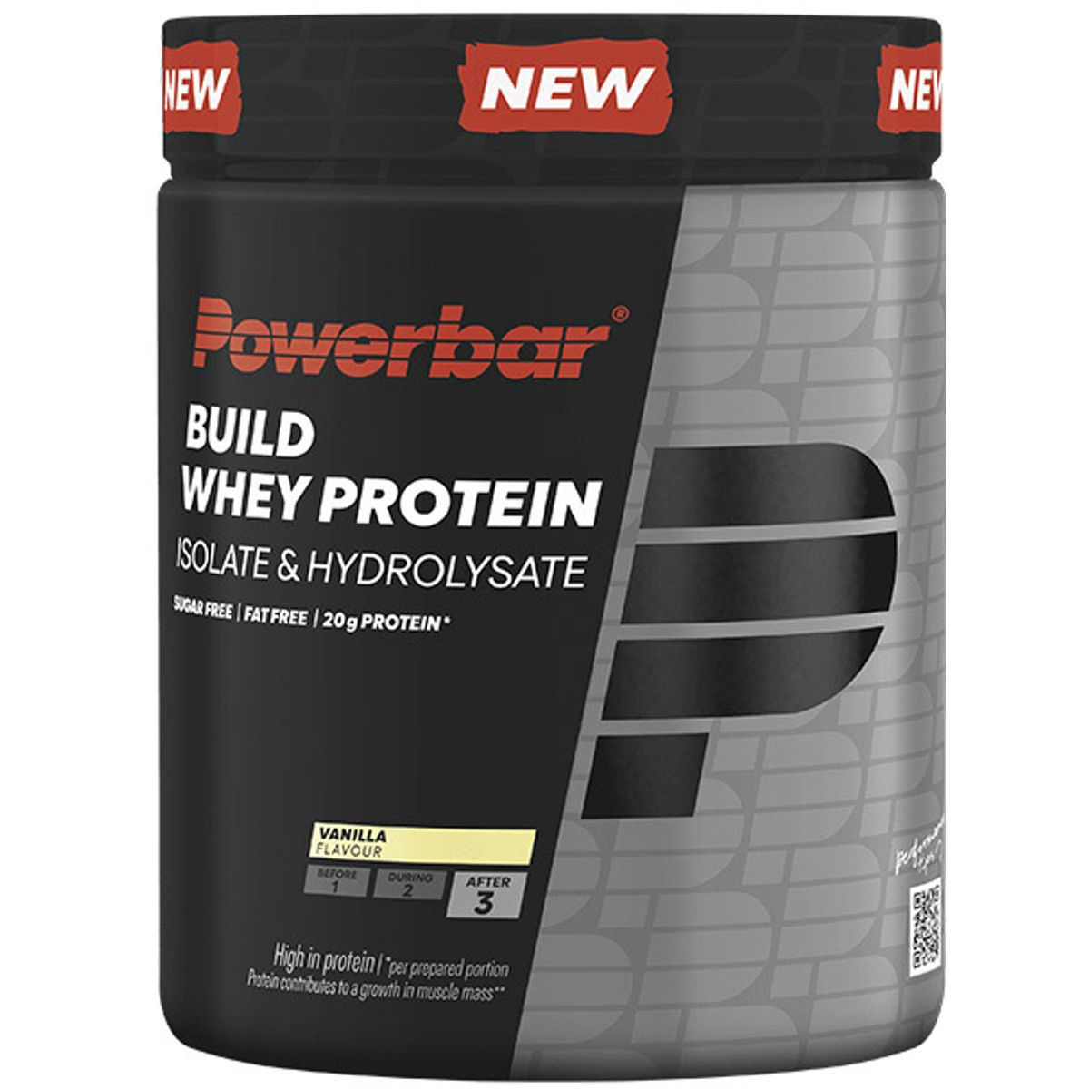 PowerBar Build Whey Protein - Vanilla - 550g