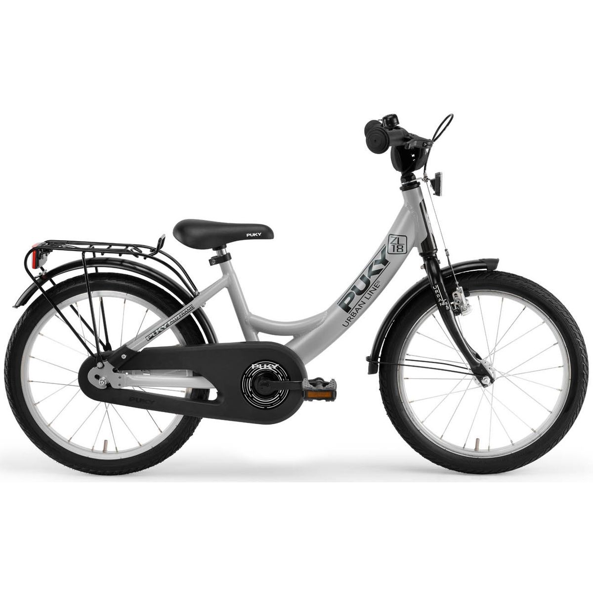 PUKY ZL 18" Alu Børnecykel, Grå