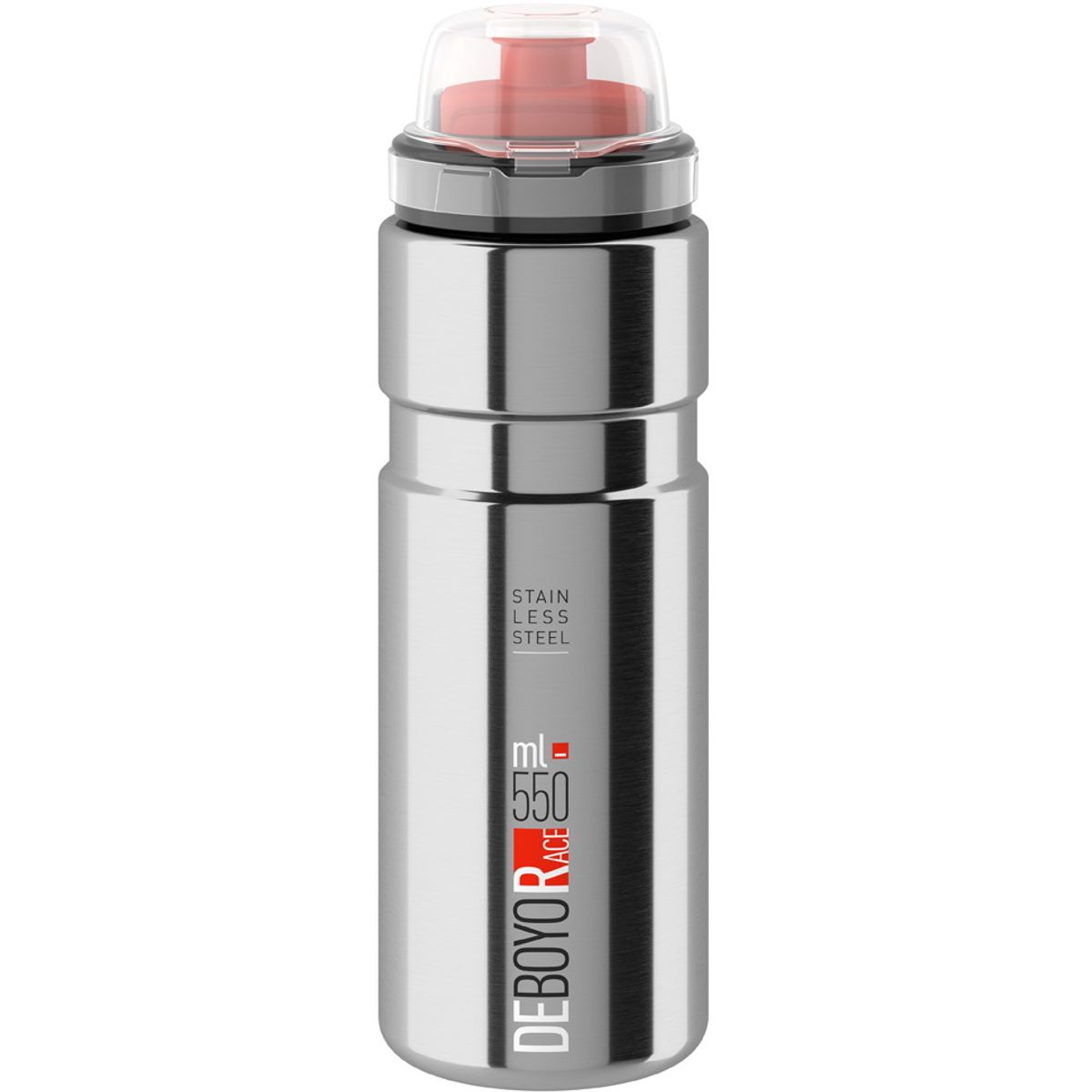 Elite Deboyo Vandflaske - Silver Glossy - 550ml